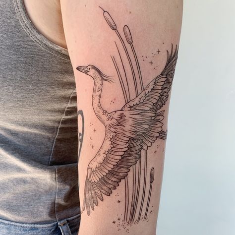 Cattail Tattoo, Geometric Tattoo, Tattoos