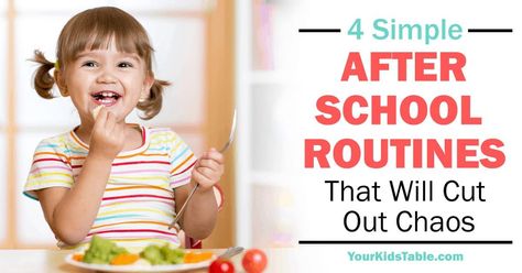 4 Simple After School Routines That Will Cut Out Chaos - Your Kid's Table After School Family Routine, Toddler After School Routine, School Morning Routine Leave At 9:00, After School Routine 4:00, After School Routine Starting At 4:30, Screen Time For Kids, After School Routine, School Tomorrow, Children's Rights