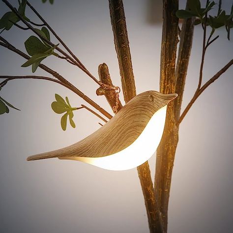 I am getting this. Cute Lamps For Bedrooms, Bird Decorations, Small Bedside Lamps, Bird Lamp, Battery Operated Lamps, Small Desk Lamp, Bird Table, Cute Desk Accessories, Animal Lamp