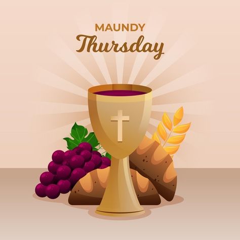 Thursday Illustration, Lent Pictures, Bible Verses Phone Wallpaper, Divine Mercy Image, Thursday Pictures, Jesus On Cross, Ascension Day, Christian Illustration, Maundy Thursday