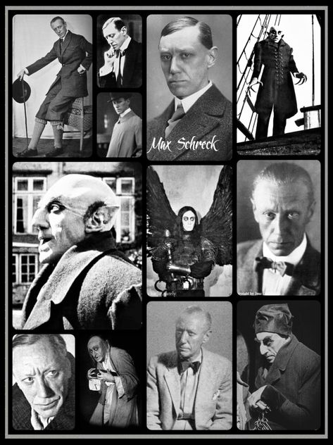 Max Schreck, Hollywood Monsters, Horror Icons, Classic Horror Movies, Universal Monsters, Movie Monsters, Movie Clip, Movie Posters Vintage, Classic Horror