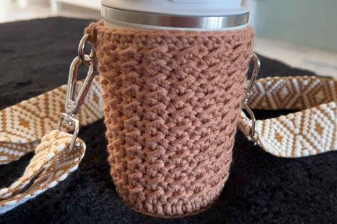 Crochet Car Cup Holder, Crochet Woodland, Crochet Bodies, Beginner Friendly Crochet, Christmas Stocking Ornament, Crochet Christmas Stocking, Back Post Double Crochet, Crochet Stitches Guide, Crochet Car