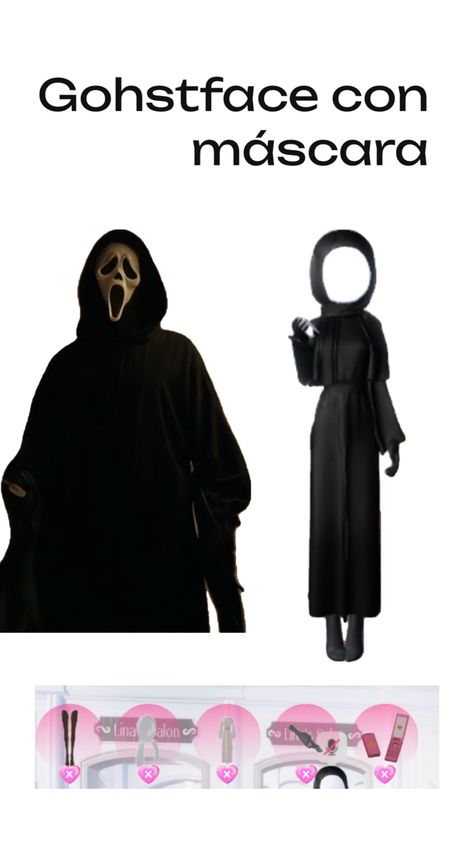 Ghostface de scream Play Outfit, Scream, Dress To Impress