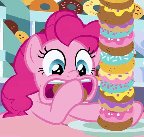 Pinkie Pie, Weight Gain, The End, Pie, Gif