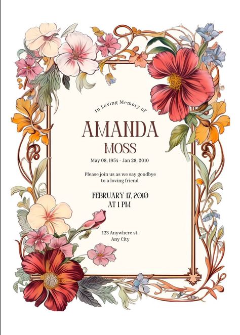 Filipino wedding invitation