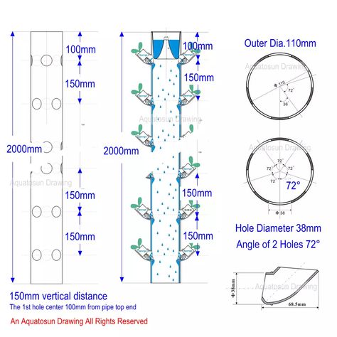 Look what I found on AliExpress Vertical Aeroponics Diy, Diy Aeroponics Tower, Hydroponic Tower Garden, Tower Garden Diy, Hydroponic Tower, Hydroponic Gardening Diy, Vertical Hydroponics, Hydroponic Gardening System, Hydroponic Farming