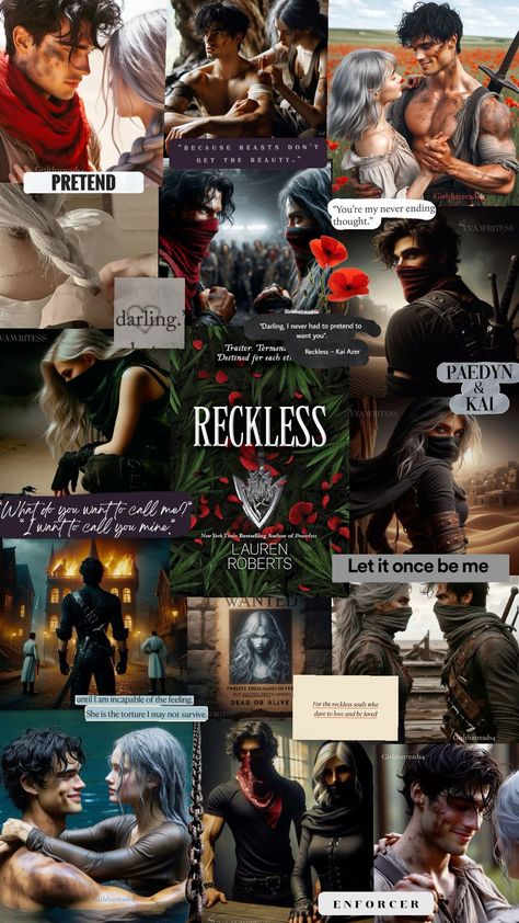 Light Lark Characters, Paedyn And Kai Reckless, Reckless Lauren Roberts Aesthetic, Reckless Lauren Roberts Fan Art, Reckless Fanart, Powerless Fanart, Powerless Series, Kai Azer, Powerless Trilogy