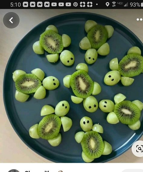 Healthy Food Art, Food Art For Kids, Childrens Meals, Food Sculpture, Food Carving, Easy Food Art, Fun Snacks For Kids, Homemade Snacks, Fun Kids Food