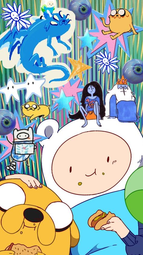 #adventuretime #cartoon Adveture Time, Adventure Time Wallpaper, Adventure Time Cartoon, Cocoppa Wallpaper, Adventure Time Art, Good Cartoons, 영감을 주는 캐릭터, Phone Themes, Cute Cartoon Wallpapers