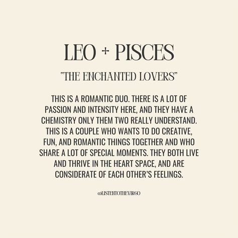 Leo Love Compatibility + What Works ❤️‍🔥 #Listentothevirgo Leo Pisces Compatibility, Pieces And Leo, Leo X Pisces, Pisces X Leo, Leo Soulmate, Pisces And Leo Compatibility, Leo And Pisces, I Choose You Quotes, Leo Compatibility