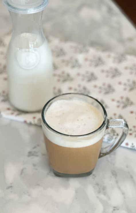 Hazelnut Coffee Creamer — The Peachie Spoon | High Protein Recipes Homemade Hazelnut Coffee Creamer, Peachie Spoon, Hazelnut Coffee Creamer, Healthy Coffee Creamer, Hazelnut Extract, Hazelnut Creamer, Salted Caramel Coffee, Salted Caramel Recipes, Homemade Coffee Creamer