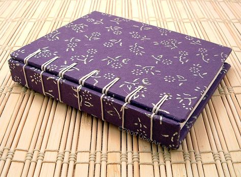 Bookbinding Tutorial, Binding Tutorial, Handmade Book, Handmade Books, Book Binding, Altered Books, Book Making, All Rights Reserved, Book Journal