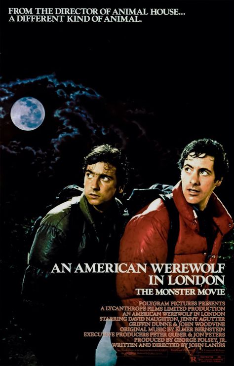 David Naughton, Jon Peters, Human Centipede, An American Werewolf In London, Werewolf In London, American Werewolf In London, London Poster, Evil Dead, Horror Movie Posters