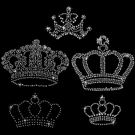 PRICES MAY VARY. Rhinestone 【Package Includes】 5 sheet crown shape rhinestone Ironing-on decals in different style, different sizes and styles to suit your every need. 【Size Reference】There are 5 size of crown. 1 pcs 65x95x1.5mm/2.56x3.74x0.06 inch; 1 pcs 55x75x1.5mm/2.17x2.95x0.06inch; 1 pcs 50x60x1.5mm/1.97x2.36x0.06inch; 1 pcs 125x136x1.5mm/4.92x5.35x0.06inch; 1 pcs 105x142x1.5mm/4.13x5.59x0.06inch. 【Quality Material】A beautiful motif that made of good quality glass rhinestone crystals, they Bedazzle Patterns Rhinestones, Rhinestone Art Patterns, 2000s Chola Background, Fit Jeans Diy, Acrylic Nail Designs Classy, Rhinestone Decal, Rhinestone Designs Templates, Rhinestone Designs Pattern, Hoodie Diy