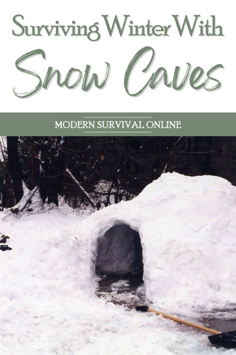 Snow Shelter, Snow Cave, Emergency Planning, Nomadic Life, Camping Planning, First Time Camping, Survival Stuff, Winter Survival, Survival Shelter