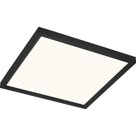 Slim Profile Square Flush Mount - Large - Shades of Light 90's Room, Square Led Ceiling Lights, Contemporary Fan, Track Lighting Pendants, Art Glass Lamp, Beauty In Simplicity, Quoizel Lighting, Arc Floor Lamps, Lighting Guide