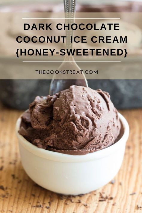 Honey Sweetened Ice Cream, Healthy Ice Cream Recipes For Ice Cream Maker, Ninja Creami Non Dairy, Coconut Cream Ice Cream Recipe, Ice Cream With Coconut Cream, Healthy Ice Cream Maker Recipes, Coconut Ice Cream Dairy Free, Pudding From Scratch Recipe, Dairy Free Ice Cream Maker Recipes