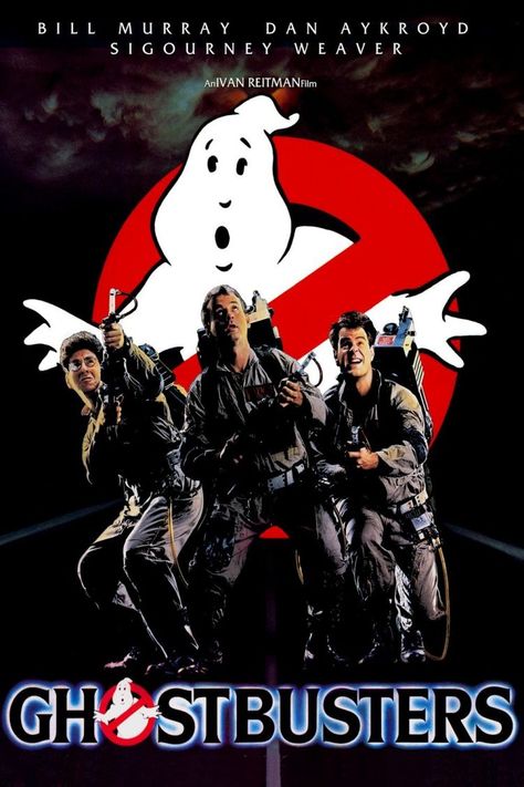 Original Ghostbusters, 80s Movie Posters, Ghostbusters 1984, Ghostbusters Movie, 1984 Movie, Muppet Babies, Classic Movie Posters, Bill Murray, Movie Covers