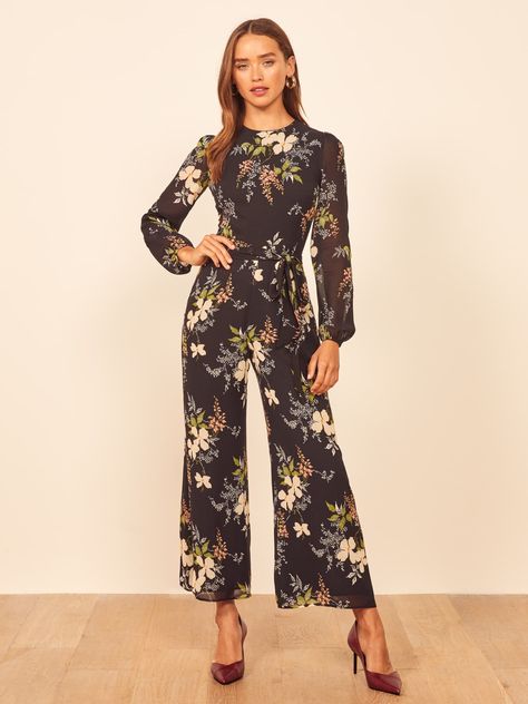 What to Wear: 15 Autumnal Dresses for a Fall Wedding | Green Wedding Shoes Fall Jumpsuit Outfit Wedding, Fall Jumpsuit Outfit, Wedding Guest Jumpsuit, Jumpsuit Outfit Wedding, Fall Wedding Attire, Fall Jumpsuit, Jumpsuit Wedding, Fancy Jumpsuit, Jumpsuit For Wedding Guest