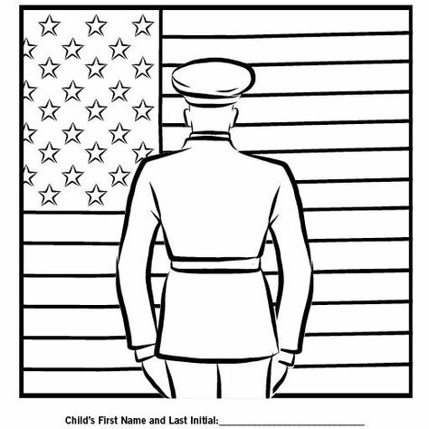 Vet Day! Veterans Day Coloring Page, Coloring Printables, Veteran Day, Military Drawings, Colouring Printables, Veterans Day, Canvas Art Painting, Coloring Page, Drawing Ideas