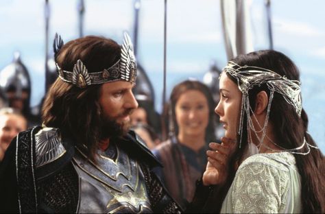 Constructing a Compelling Romance – Mythcreants Aragorn And Arwen, Grand Prince, Viggo Mortensen, Into The West, Heroic Fantasy, Fellowship Of The Ring, Liv Tyler, Jrr Tolkien, Legolas