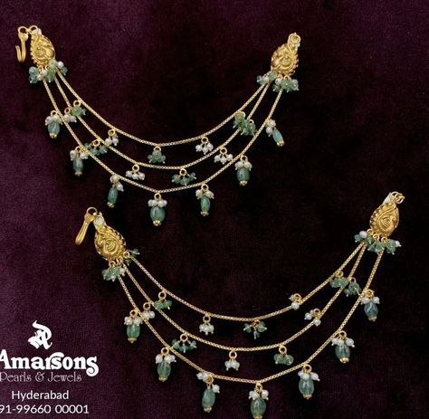 Champasaralu Designs Gold Latest, Maatilu Gold, Champasavaralu Gold Designs, Chempasaralu Designs Gold, Champaswaralu Designs Gold, Guttapusalu Earrings, Temple Jewellery Earrings, Neck Pieces Jewelry, Gold Jewelry Outfits