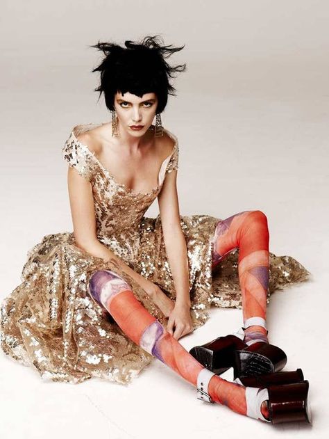 Vivienne Westwood: 'You have a more interesting life if you wear Fashion Artwork, Colorful Socks, Vivienne Westwood, Elegant Fashion, Socks