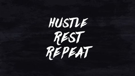 Hustle Rest Repeat: Free Wallpaper Downloads - Lemon Thistle 75 Hard Wallpaper, Grind Wallpaper, Hustle Wallpaper, Grind Quotes, Desktop Wallpaper Quotes, Pc Desktop Wallpaper, Hustle Quotes, Motivational Wallpaper, Wallpaper Dekstop