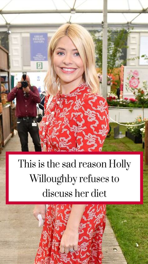 Holly Willoughby reveals why she refuses to discuss her diet Holly Willoughby Style, Phillip Schofield, John Barrowman, Holly Willoughby, Losing A Child, Good Housekeeping, Wellness Fitness, Best Self, Beautiful Things