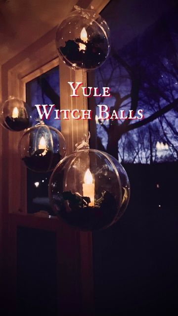 Yule Witch, Yule Traditions, Violet Moon, Yule Crafts, Yule Celebration, Pagan Christmas, Witch Balls, Pagan Yule, Winter Diy Crafts