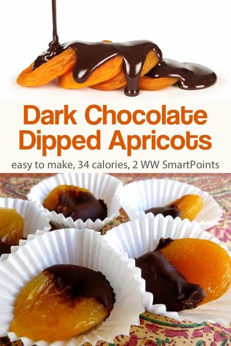 Dried Apricot Recipes, Chocolate Dipped Apricots, Dry Fruits Benefits, Chocolate Apricot, Bubble Bread, Dried Apricot, Apricot Recipes, Chocolate Covered Fruit, Ww Freestyle