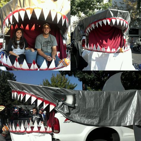 Trunk Or Treat Cat Theme, Ocean Theme Trunk Or Treat, Jaws Trunk Or Treat Ideas, Shark Trunk Or Treat, Trunk Or Treat Ideas For Cars, Shark Costume, Room Parent, Trunk Or Treat Ideas, Shark Costumes