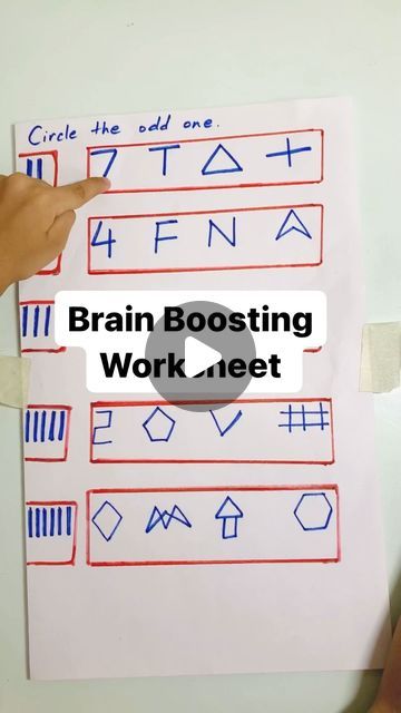 Tasskeya on Instagram: "#savethis   Brain boosting activity for kids  #kidsactivities #education" Activity For Lkg, Brain Boosting Activities For Kids, Brain Boosting Activities, Brain Storming, Brain Boost, Teaching Social Studies, Brain Teaser, Activity For Kids, Brain Teasers