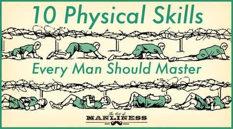 The 10 Physical Skills Every Man Should Master | The Art of Manliness Self Defence Training, Survivor Quotes, Art Of Manliness, Survival Techniques, Healthy Ideas, Survival Prepping, Survival Tips, Emergency Preparedness, Every Man