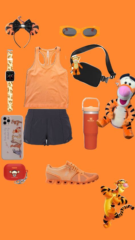 Tigger Disney world outfit Tigger Disney, Disney World Outfits, Disney Life, Disney Outfits, Disney World, Outfit Inspo, Disney