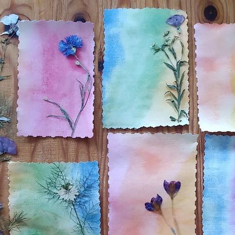 Cornelia on Instagram: "My little one's birthday is coming up so I got to work and made some birthday party invitations today. First I painted some white paper using our stockmar paints and then glued some dried flowers. I am quite pleased of how they turned out 🌼🌼🌼 #homescooling #wildschooling #wildchild #wildflowers #driedplants #driedflowers #birthdaycelebration #waldorfcraft #waldorfcelebrations #beeswaxcandles #waldorfhome #waldorfeducation #waldorfinspired #flatlay #openend