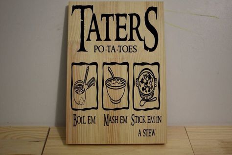 I'm not super in to stuff like this, but this is great, and funny, and LOTR Hobbit Party, Wood Burn Designs, Kitchen Redesign, Glitter Tumbler Cups, Nursery Room Inspiration, Hobbit House, Christmas Baskets, Movie Room, Kitchen Signs