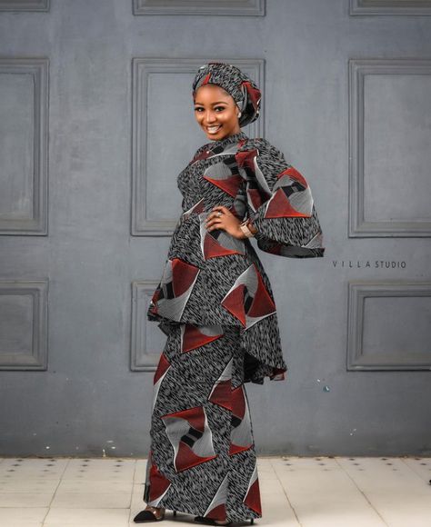 Atampa Styles Gown For Eid, Atampa Styles Gown, Arewa Hausa Styles, Atampa Styles, Arewa Styles, Hausa Ankara Gown Styles, Ankara Long Gown Styles, African Fabric Dress, Long African Dresses