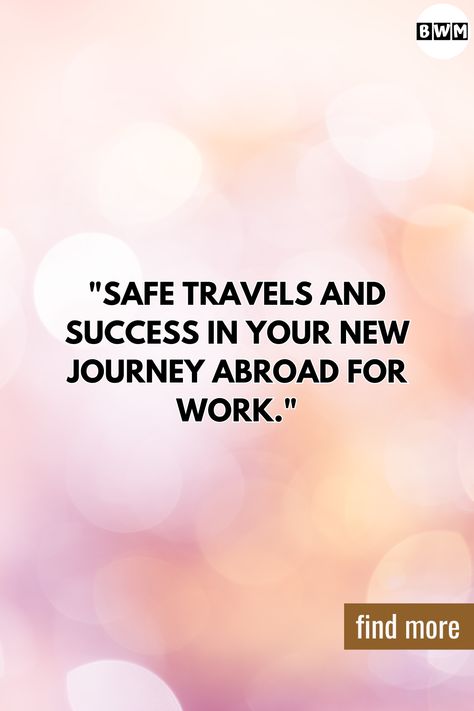 ✈️ Sending love and luck to my dear friend as they embark on an exciting journey abroad for work! 🌍✨ #WorkAbroad #NewBeginnings #GoodLuck #AdventureAwaits #CareerGoals #TravelTuesday #Wanderlust #DreamJob #SafeTravels #BestWishes Husband Going Abroad Quotes, Message For Friend Going Abroad, Best Wishes For Friend Going Abroad, Study Abroad Quotes Inspiration, Going Abroad For Studies Quotes, Living Abroad Quotes Feelings, Verses About Wisdom, Expat Life Living Abroad Quotes, Best Wishes Messages