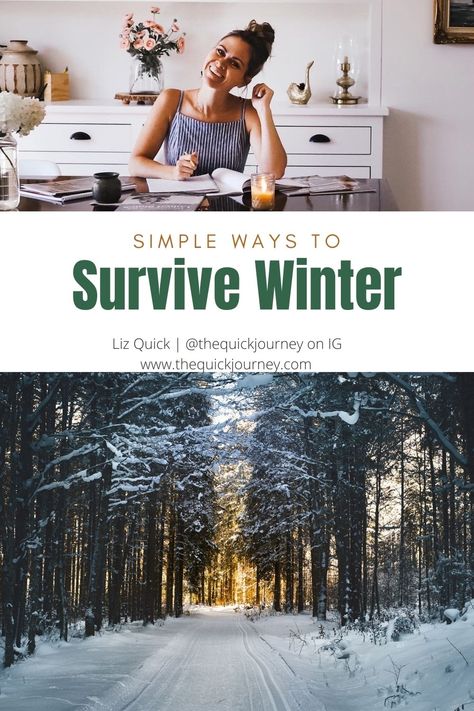 How to Survive Winter in 2021 and ways to make it through long winters. #winter #survivingwinter #homemakingwinter Surviving Winter, Survive Winter, Simple Living Lifestyle, Winter Tips, Winter Survival, Winter Hacks, Festive Holiday Decor, How To Survive, Farms Living