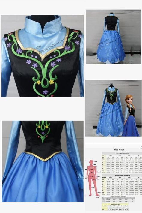 Please select your size according to our size chart as the Product Description shown
Including: Full Sets
Fabric: Uniform
Please check the address information before you purchase.
This is a perfect gift for your family and friends.please contact us if you need gift packaging Princess Uniform, Anna Cosplay, Princess Anna, Women Halloween, Ice Queen, Halloween Women, Adult Costumes, Gift Packaging, Cosplay Costume