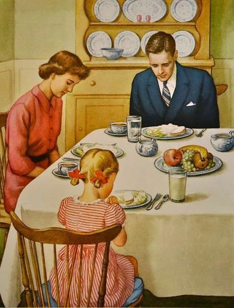 1950s Suburbia | Aesthetics Wiki | Fandom Vintage Housewife, Retro Housewife, Ayat Alkitab, Illustration Vintage, Family Art, The Dinner, Photo Vintage, Norman Rockwell, Vintage Life