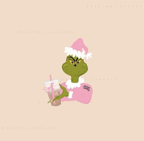 Grinch Drink, Grinch Hands, Christmas Grinch, Christmas Phone Wallpaper, Art Attack, Green Theme, Pink Birthday, Christmas Wallpaper, Thanksgiving Christmas