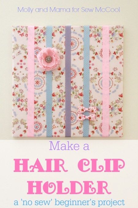 DIY hair bow holder on a canvas | Indie Crafts | CraftGossip.com Hair Clip Holder Diy, Diy Hair Bow Holder, Make A Hair Bow, Hair Accessories Diy, Indie Craft, Bow Organizer, Hair Clip Holder, Drink Bar, Hair Bow Holder