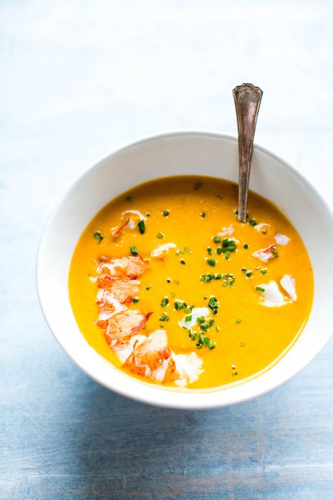 Lobster Bisque | Coley Cooks... Italian Christmas Dinner, Lobster Bisque Recipe, Crusted Rack Of Lamb, Frozen Lobster, Bisque Recipe, Soup Appetizers, How To Cook Lobster, Lobster Bisque, Italian Soup