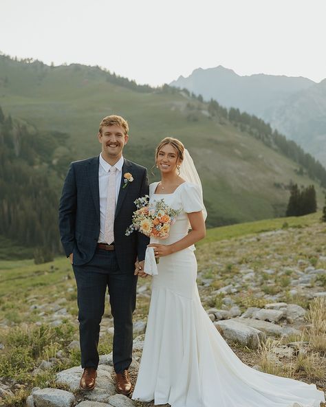 Couldn’t wait any longer to share these🫶🏼 Just under 20 days until we’re The Meyers!👰🏼‍♀️🤵🏼 Spring Wedding Bride And Groom, Groom Attire Spring, Bridal Photo Shoot, Brunette Bride, Bridal Photo, Lds Wedding, June Wedding, Utah Wedding Photographers, Utah Wedding