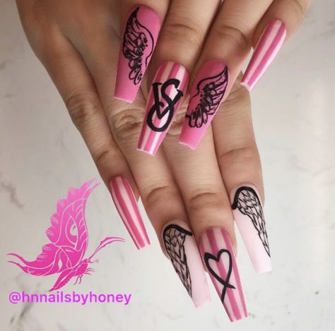 Victoria Secret Nails, Secret Tattoo, Victora Secret, Secret Nails, Angel Nails, Diva Nails, V Day, Victoria Secret Angels, Luxury Nails