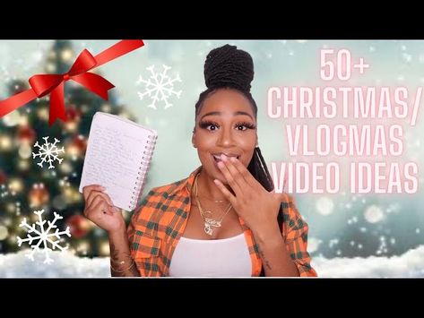 Vlogmas Ideas Youtube Videos, Christmas Video Ideas Youtube, Vlogmas Video Ideas, Vlogmas Ideas Youtube, Christmas Video Ideas, Vlogmas Ideas, Holiday Room Decor, Christmas Help, Contentment Quotes