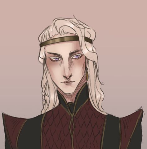 Aemon Targaryen, Asoiaf Art, Black Bride, House Targaryen, Game Of Thrones Houses, Royal House, House Of Dragons, Art Base, A Song Of Ice And Fire