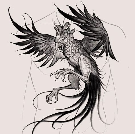 Firebird Tattoo, Tato Phoenix, Tortoise Tattoo, Fenix Tattoo, Phoenix Drawing, Rooster Tattoo, Upper Back Tattoos, Phoenix Tattoo Design, Crow Tattoo